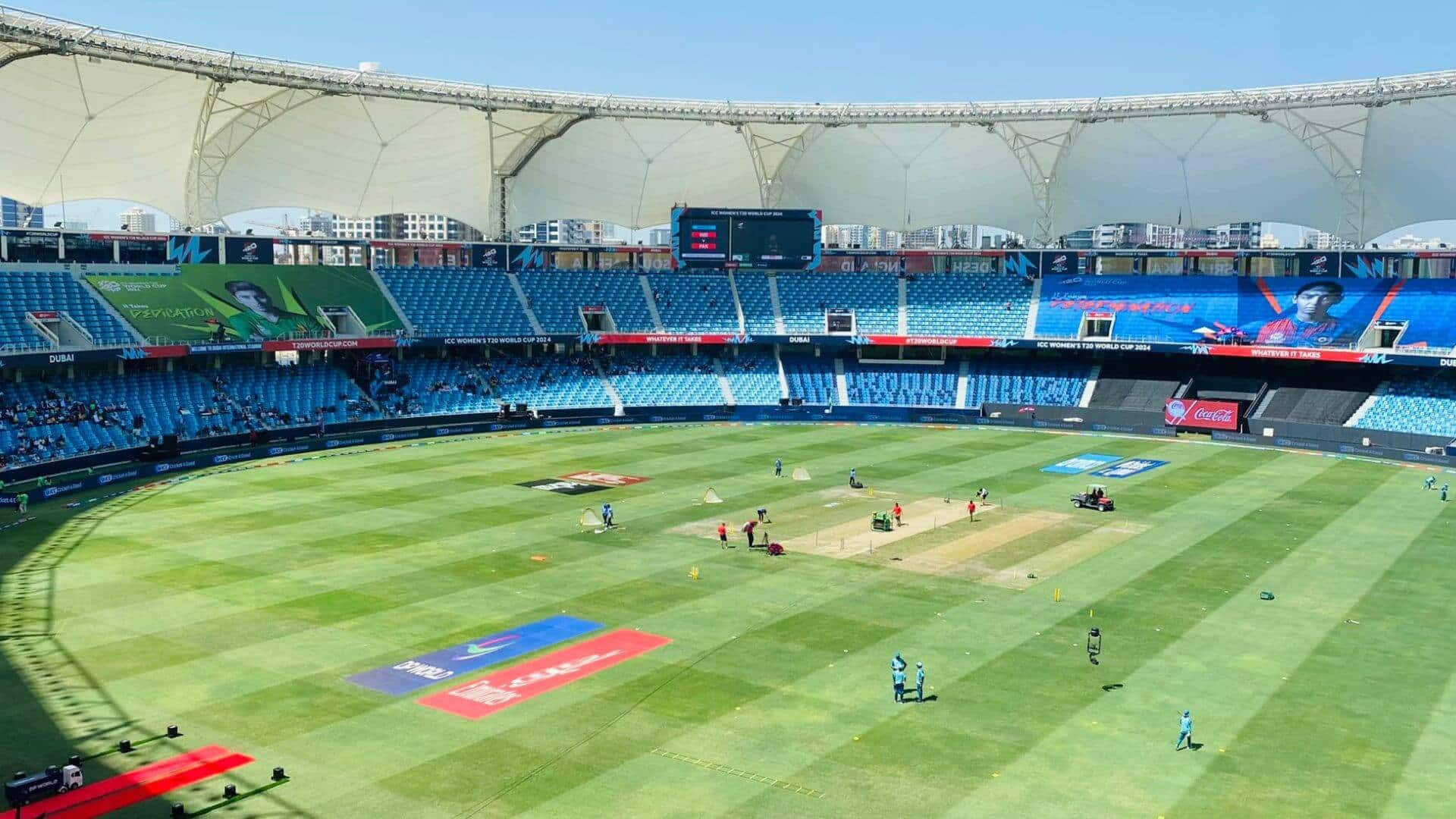 Dubai International Cricket Stadium Pitch Report For BAN-W vs SA-W Women's T20 World Cup Match